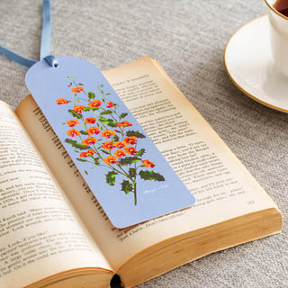 Blossoms Bookmark - Flame Pea