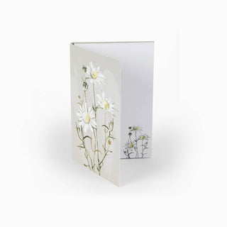 White Collection Notepad - Flannel Flower