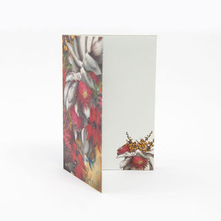 Wildflower Notepad - Crimson Gold