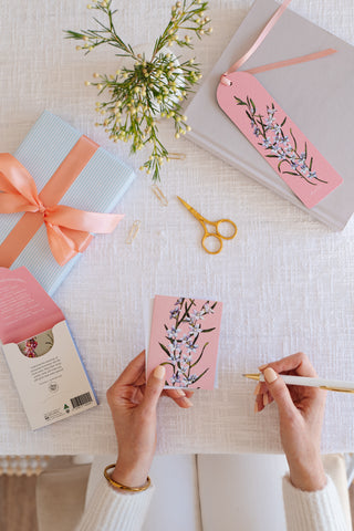 Blossoms Bookmark - Crowea