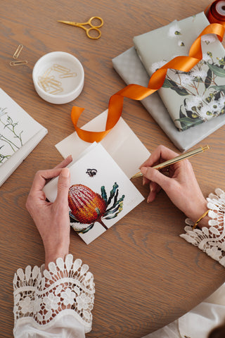 Bush Gems Card - Banksia