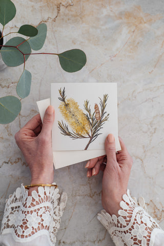 Bush Gems Card - Bottlebrush