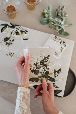 White Collection Table Gift Set