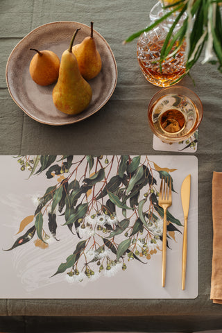 White Collection Dining Placemats