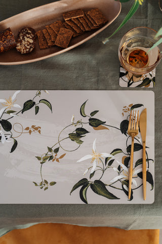White Collection Dining Placemats