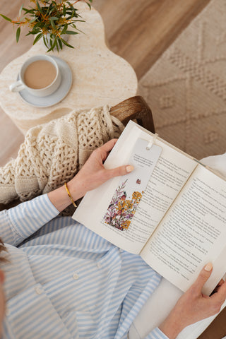 Woodlands Bookmark - Thryptomene & Morrison