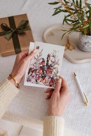 Woodlands Greeting Card - Qualup Bell & Lily