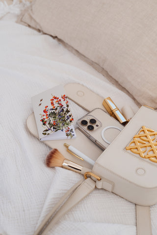 Woodlands Notepad - Holly Flame & Daisy