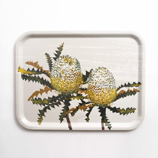White Collection - Showy Banksia Dinner Tray