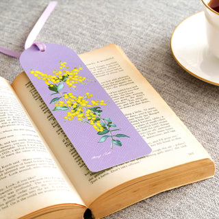 Blossoms Bookmark - Wattle