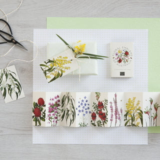 Floral Emblems Gift-Tag Wallet