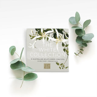 White Collection Drink Coasters